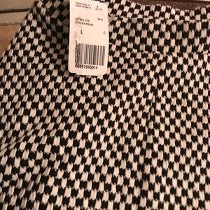 Checkered Skater Skirt